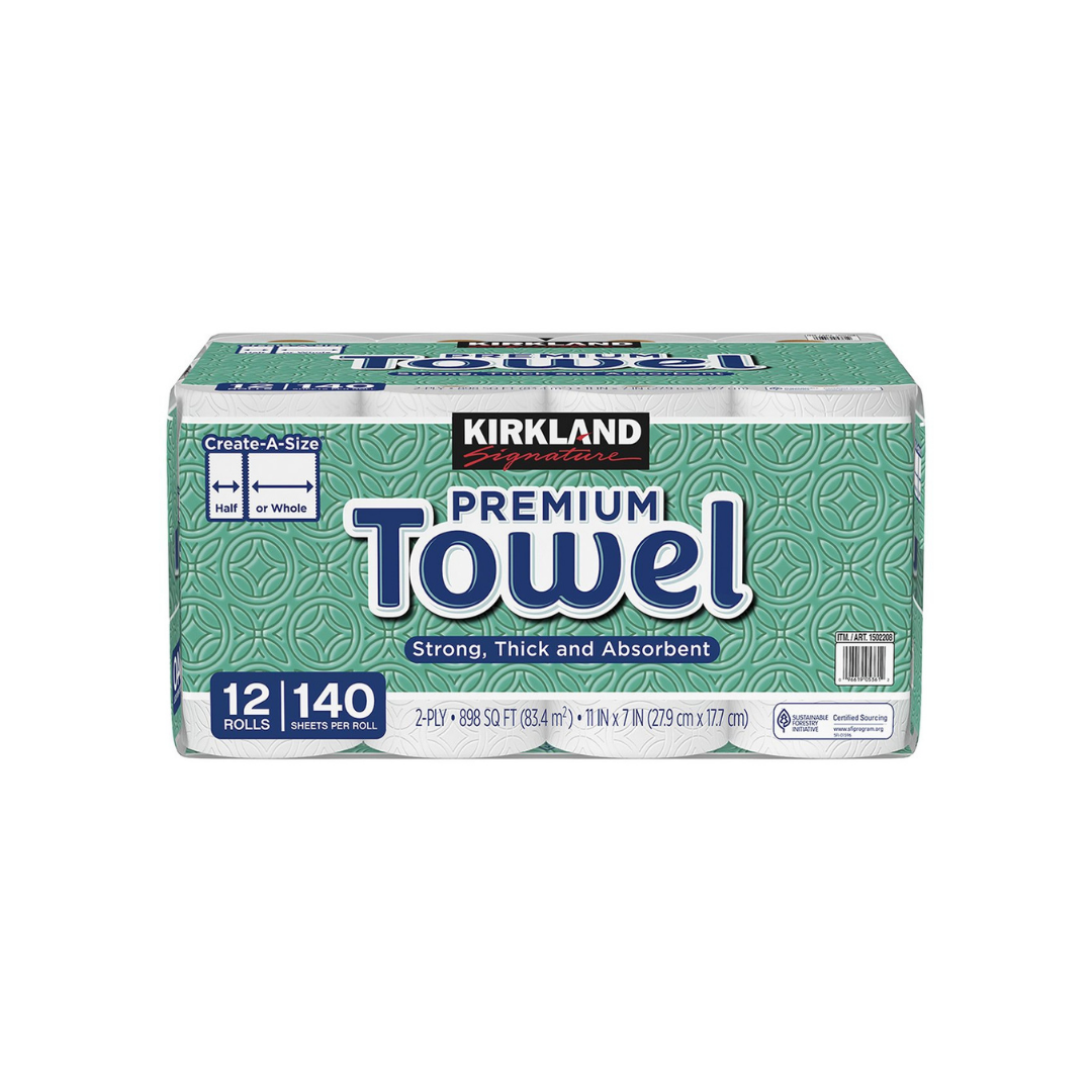 Kirkland brand paper online towels