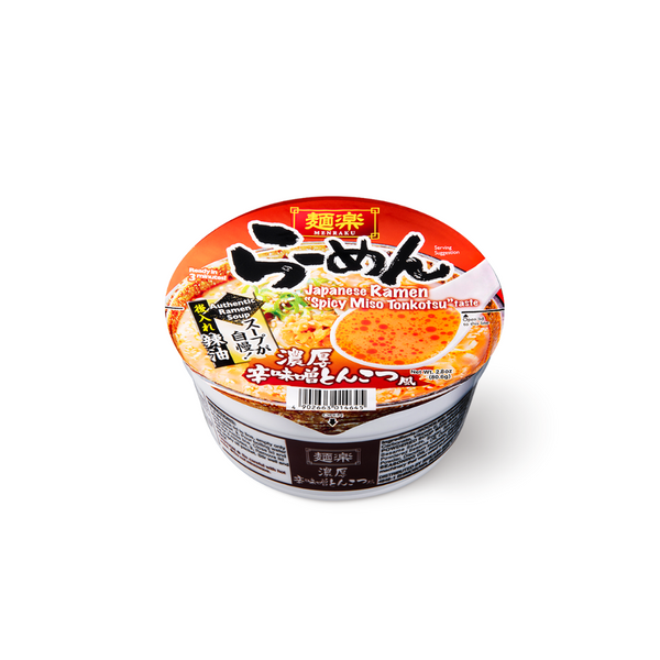 Hikari Menraku Japanese Spicy Miso Pork Ramen 81g