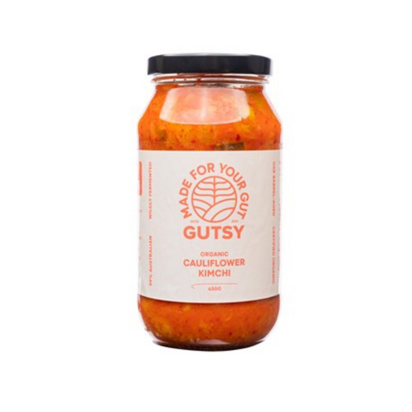 GUSTY FERMENTS Organic Cauliflower Kimchi 450g/1.9kg