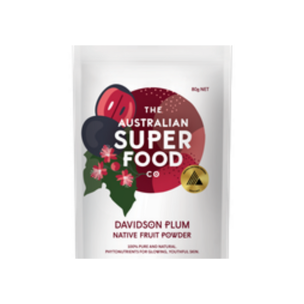 THE AUSTRALIAN SUPER FOOD CO. Freeze Dried Davidson Plum Powder 80g