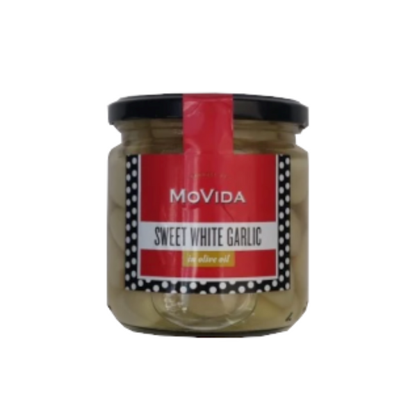 MOVIDA Pickled Sweet White Garlic 350g