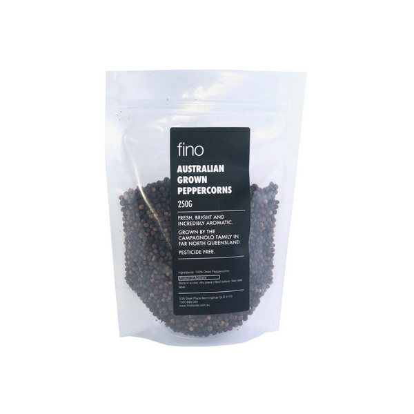 FINO Australian Black Peppercorns 250g