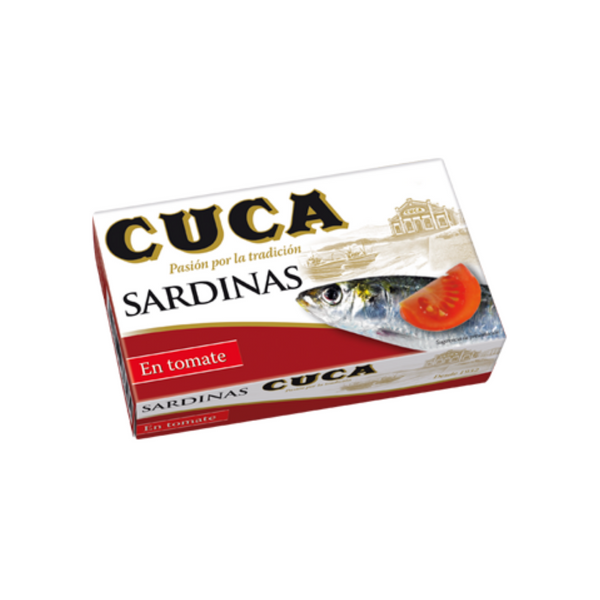 CUCA CONSERVAS Sardines in Tomato Sauce 120g