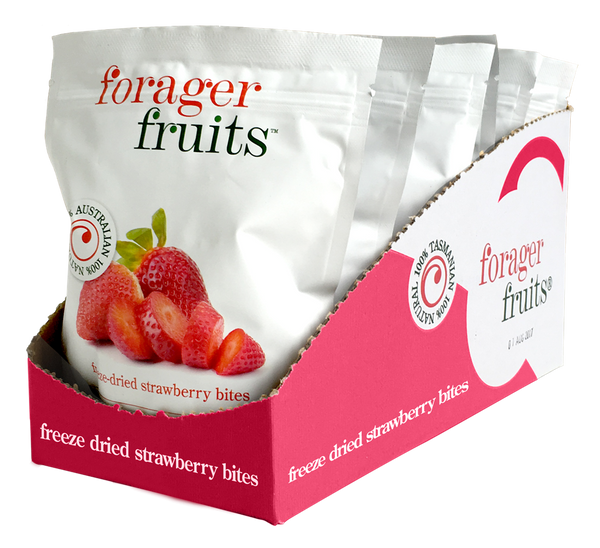 FORAGER FOOD CO. Freeze Dried Strawberries 15g