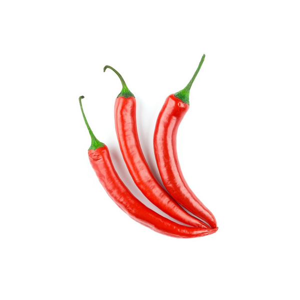 Long Red/Green Chilli Chem Free 100g