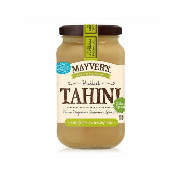 有機芝麻醬(去殼）Mayver's Organic Hulled Tahini Sesame Spread 385g