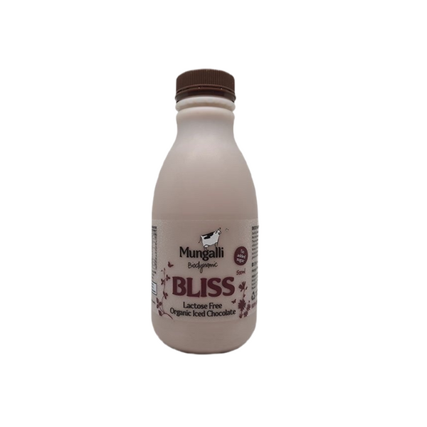 MUNGALLI Biodynamic Organic Premium Milk BLISS ICED CHOCOLATE 500ML