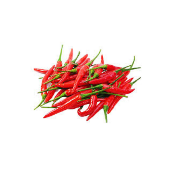 Long Red/Green/Birdeye Chilli Chem Free 100g