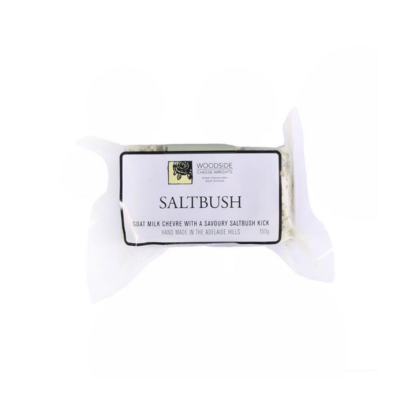 Woodside Cheese Saltbush Chevre 150g